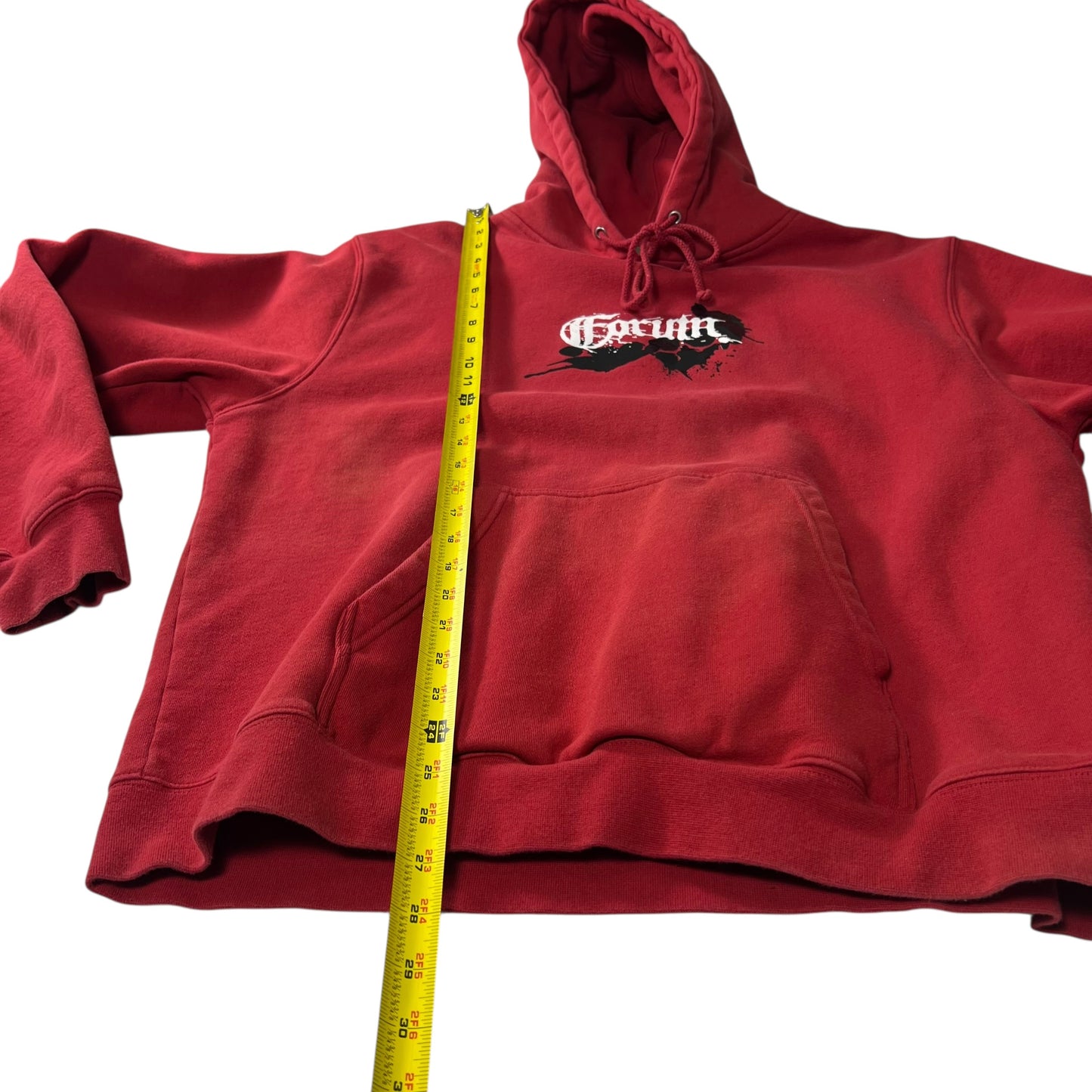 Forum Destoyer paint splatter hoodie men’s Large