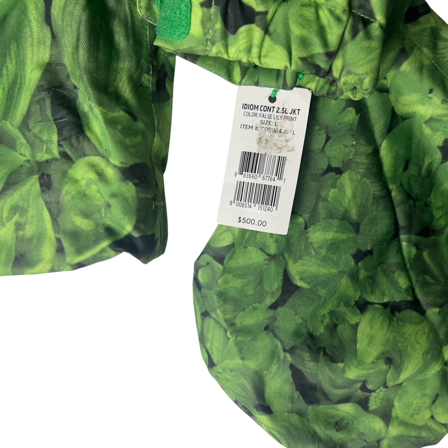 2009 Burton iDiom Fujiwara 2.5L “Lily Print” Jacket NWT w/ Carry Case – Size Large – Rare Japan Collab