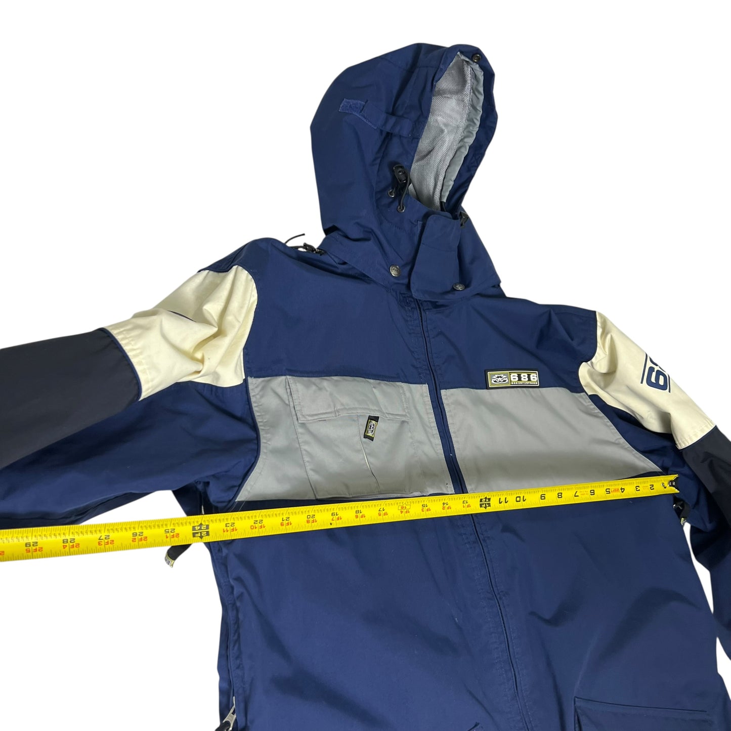 686 vtg color block snowboard jacket men’s XL