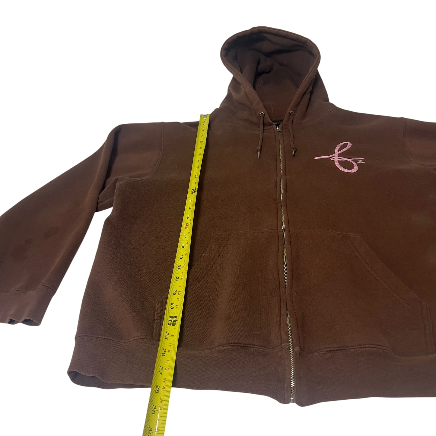Forum Snowboards Embroidered Zip Up Hoodie Men’s Large VTG