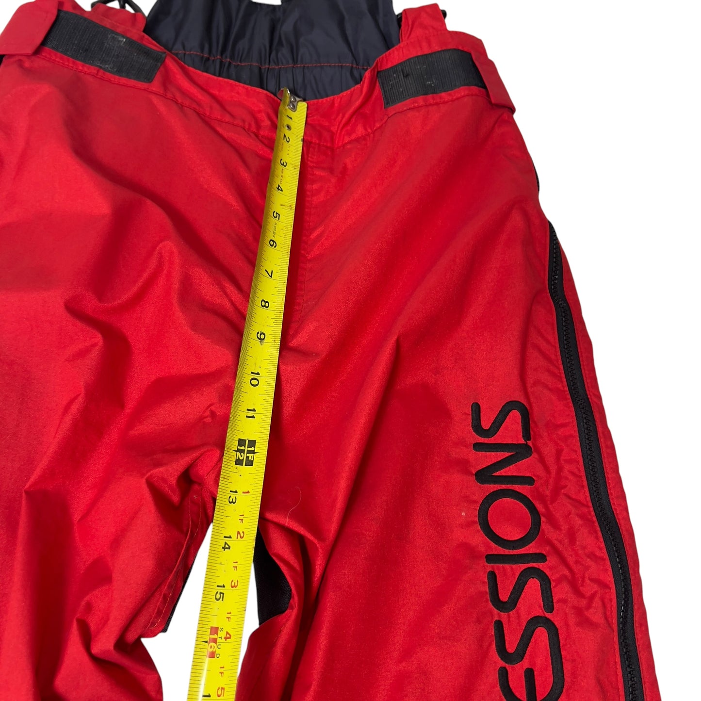 Sessions snowboard bib shell pants men’s small