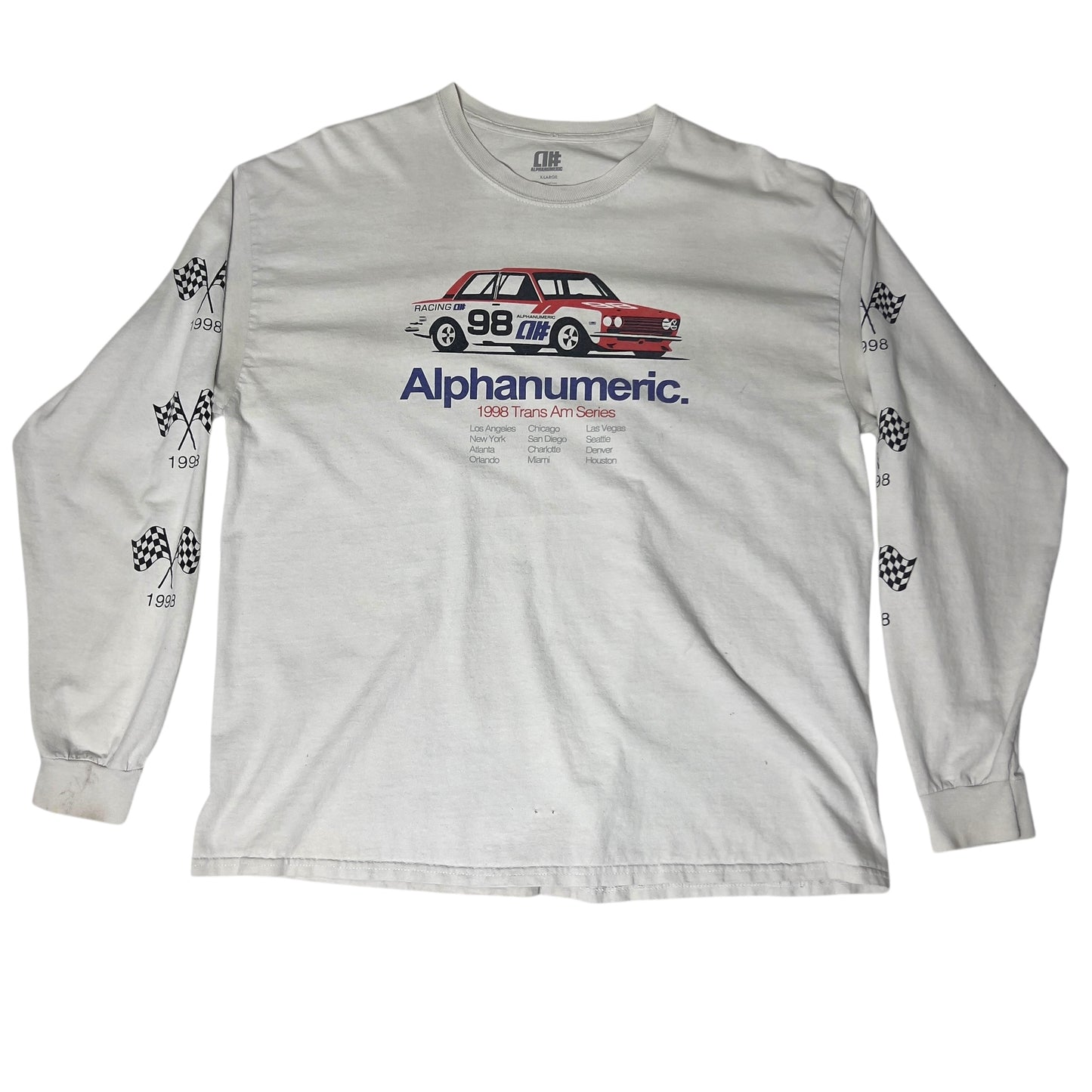 Alphanumeric 98’ vtg long sleeve shirt Men’s XL