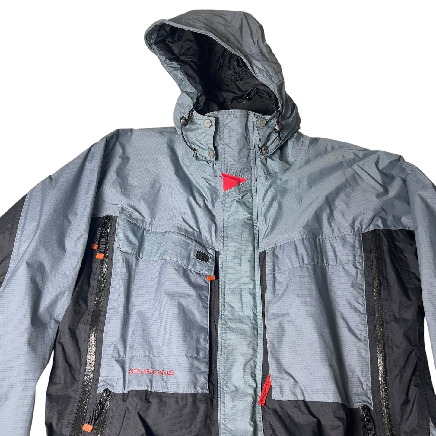 Sessions vtg snowboard jacket ripstop nylon men’s large (L/XL fit)
