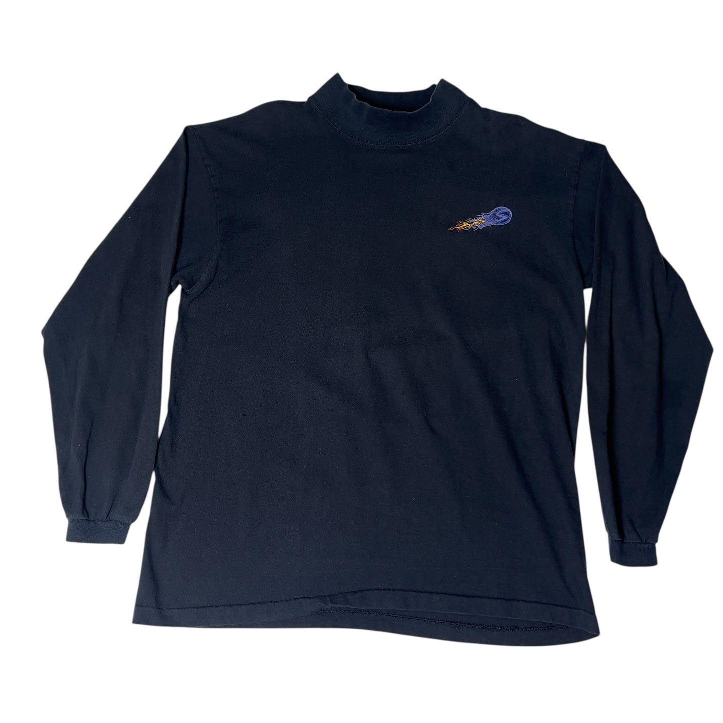 SIMS snowboards 90s mock neck shirt men’s Large