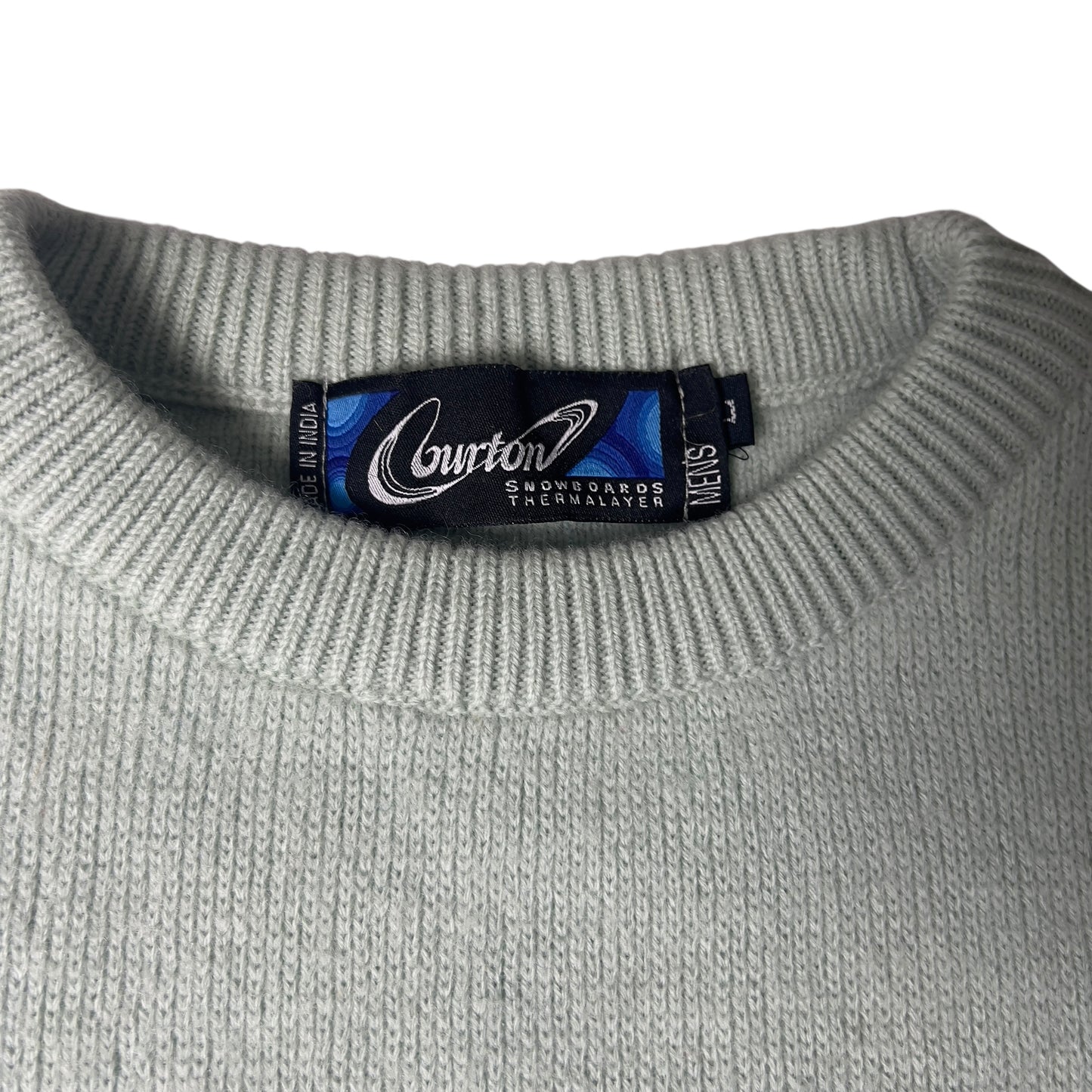 Burton Snowboards Sweater vtg Mens Large