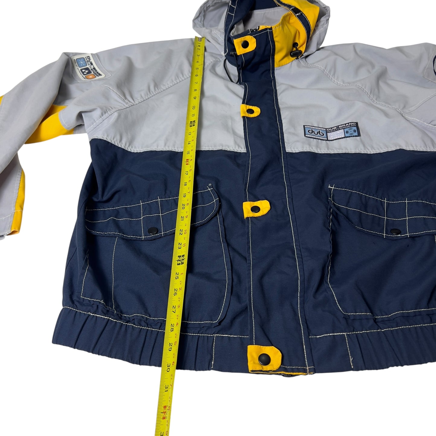 Dub Brand Weathergear light zip plus button jacket Men’s XL