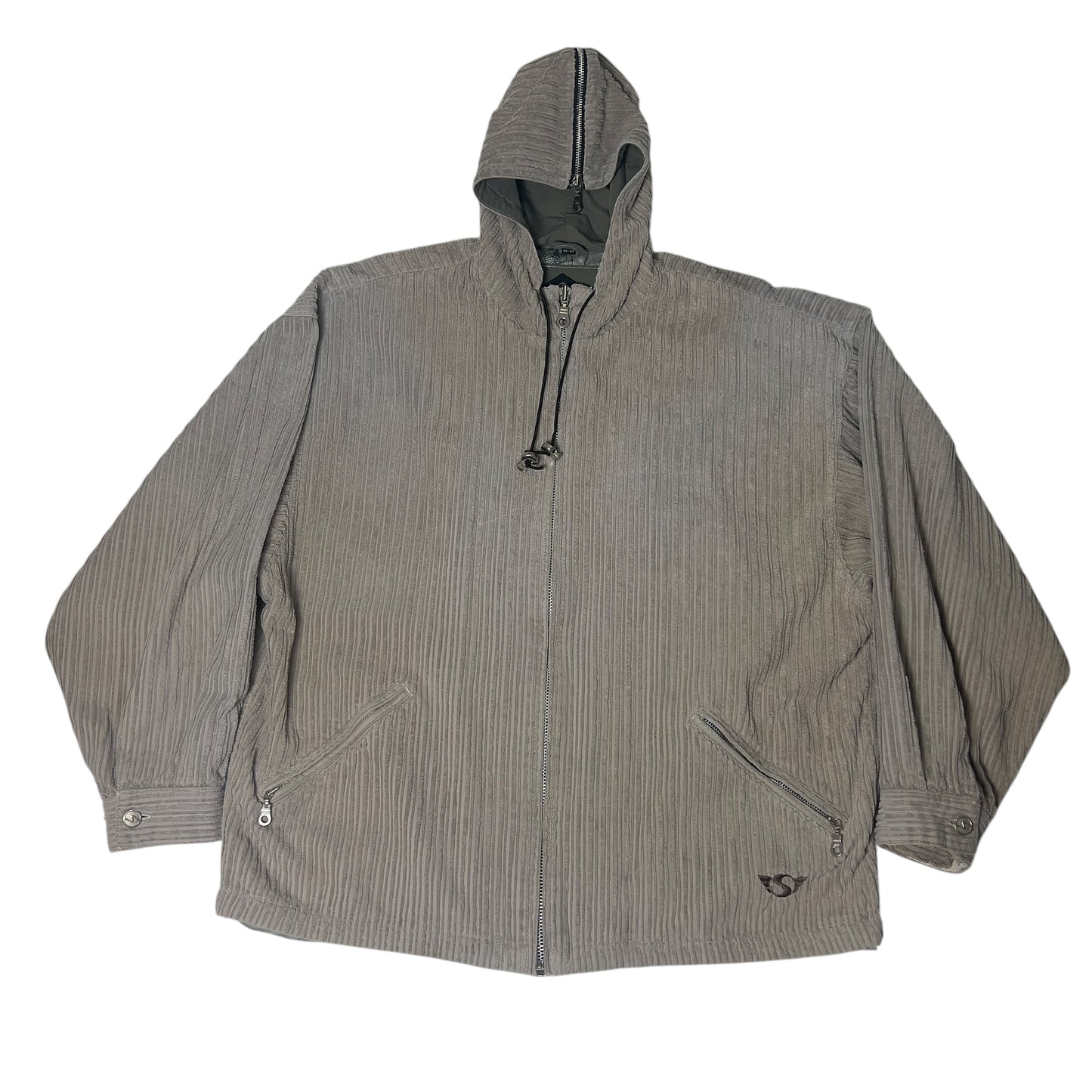 SIMS 90s Corduroy baggy hooded jacket Men’s Medium (Large fit)