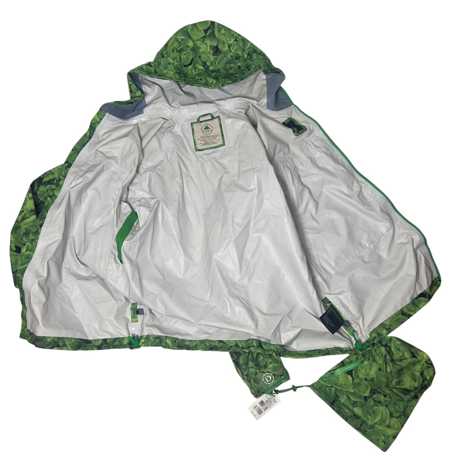 2009 Burton iDiom Fujiwara 2.5L “Lily Print” Jacket NWT w/ Carry Case – Size Large – Rare Japan Collab