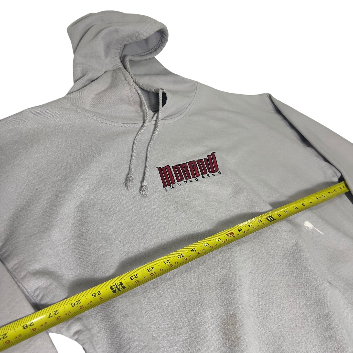 Morrow Snowboards vintage hoodie XL fit