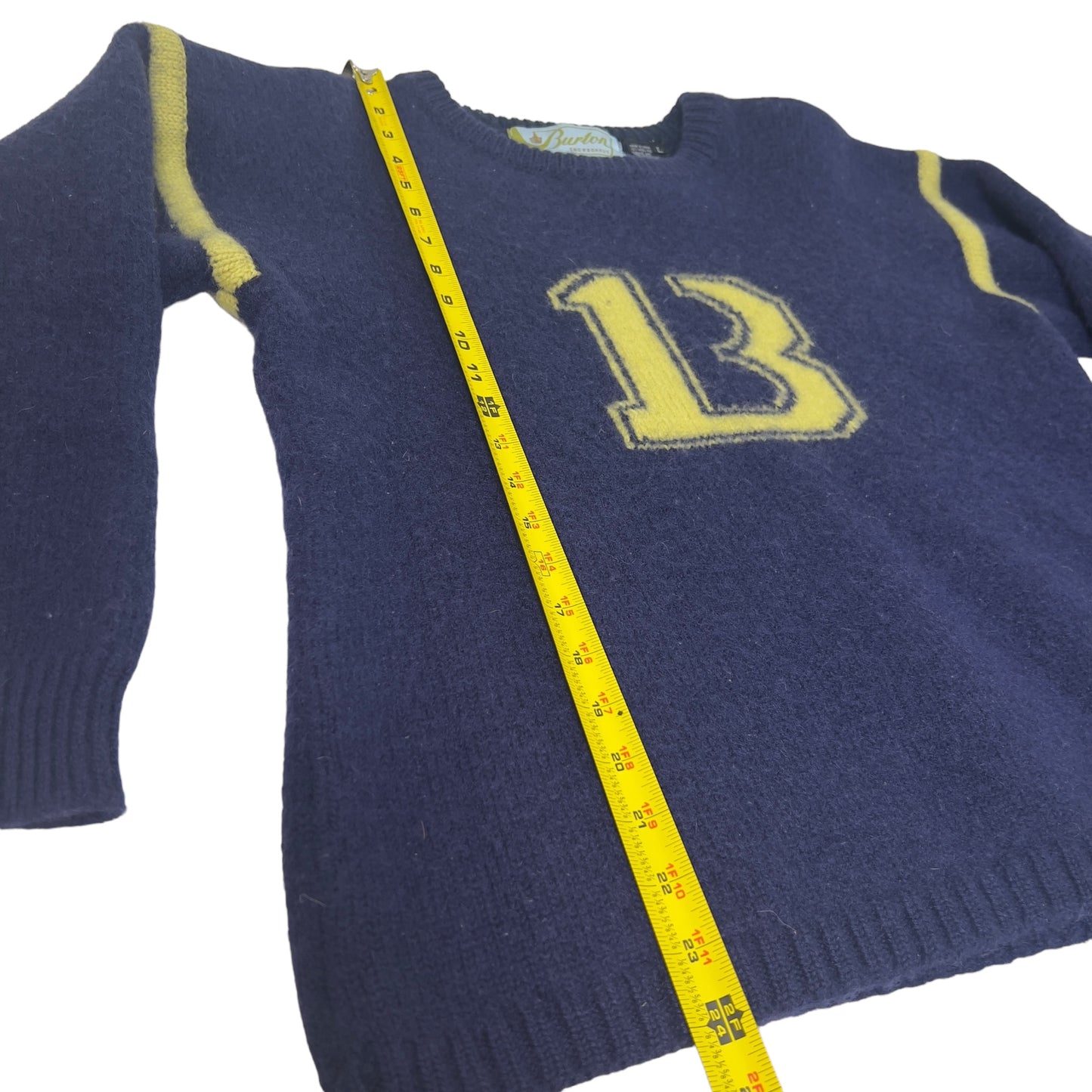 VTG Burton Snowboards Pure Virgin Wool Sweater Men’s small/medium