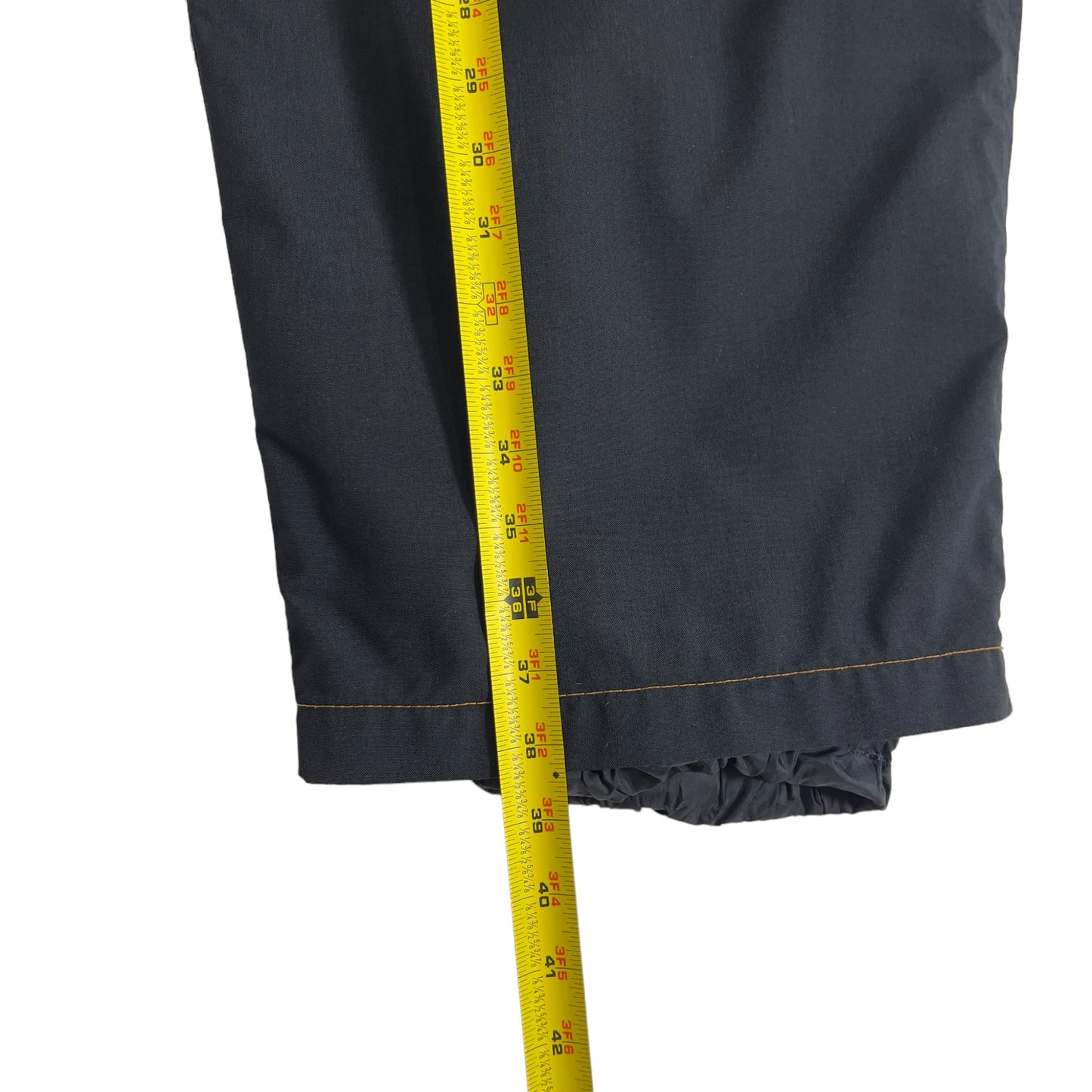 Concept Vintage Contrast Stitch Black Baggy Pants Men's Large