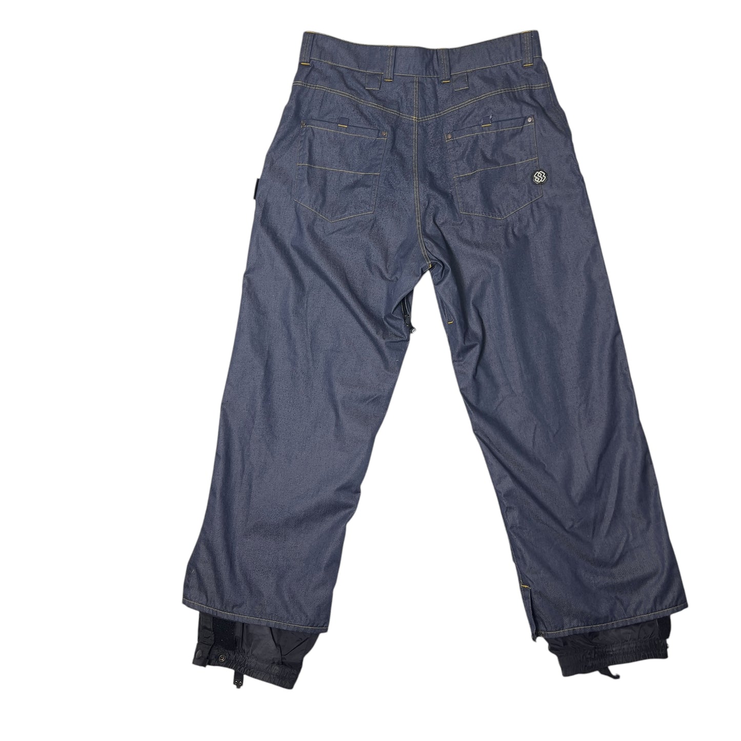 Special Blend 2001/2002 Denim Snowboard Pants Size Medium