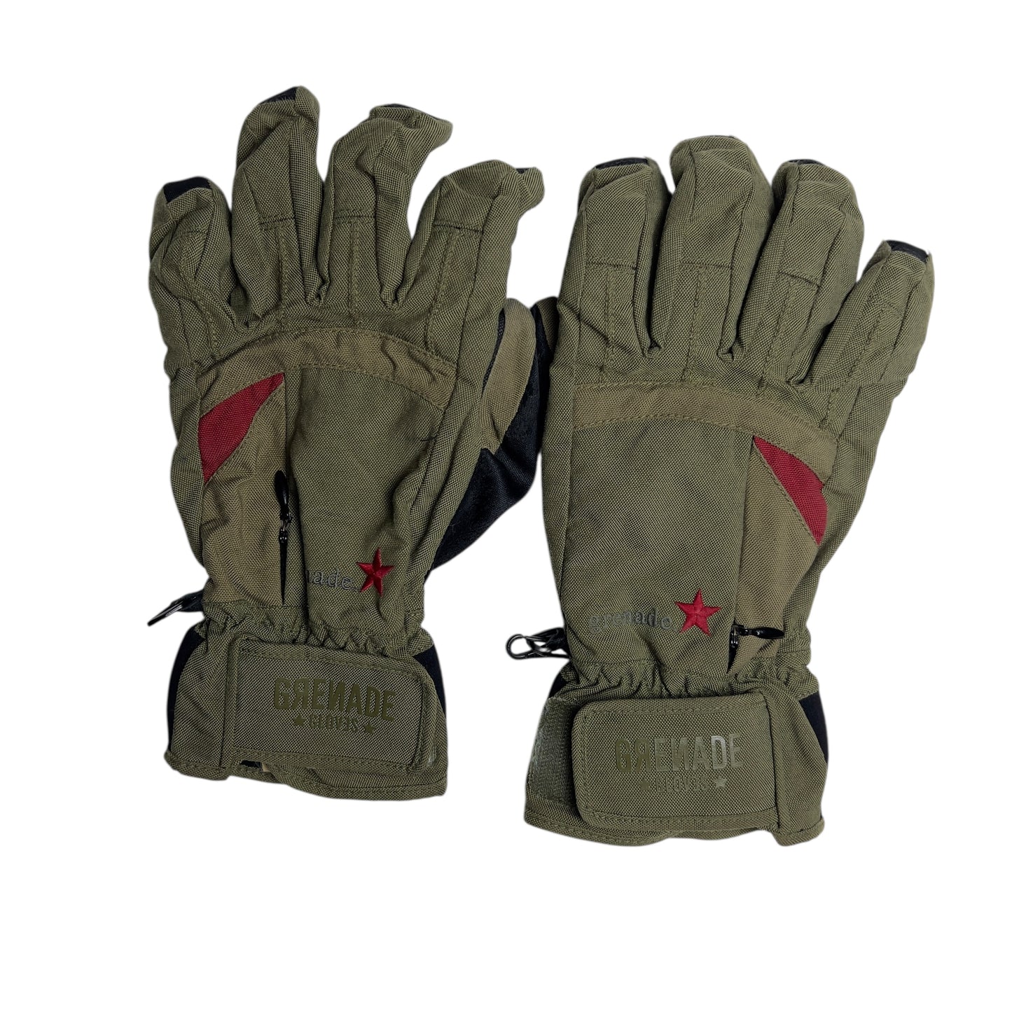 Grenade Gloves Vtg Medium
