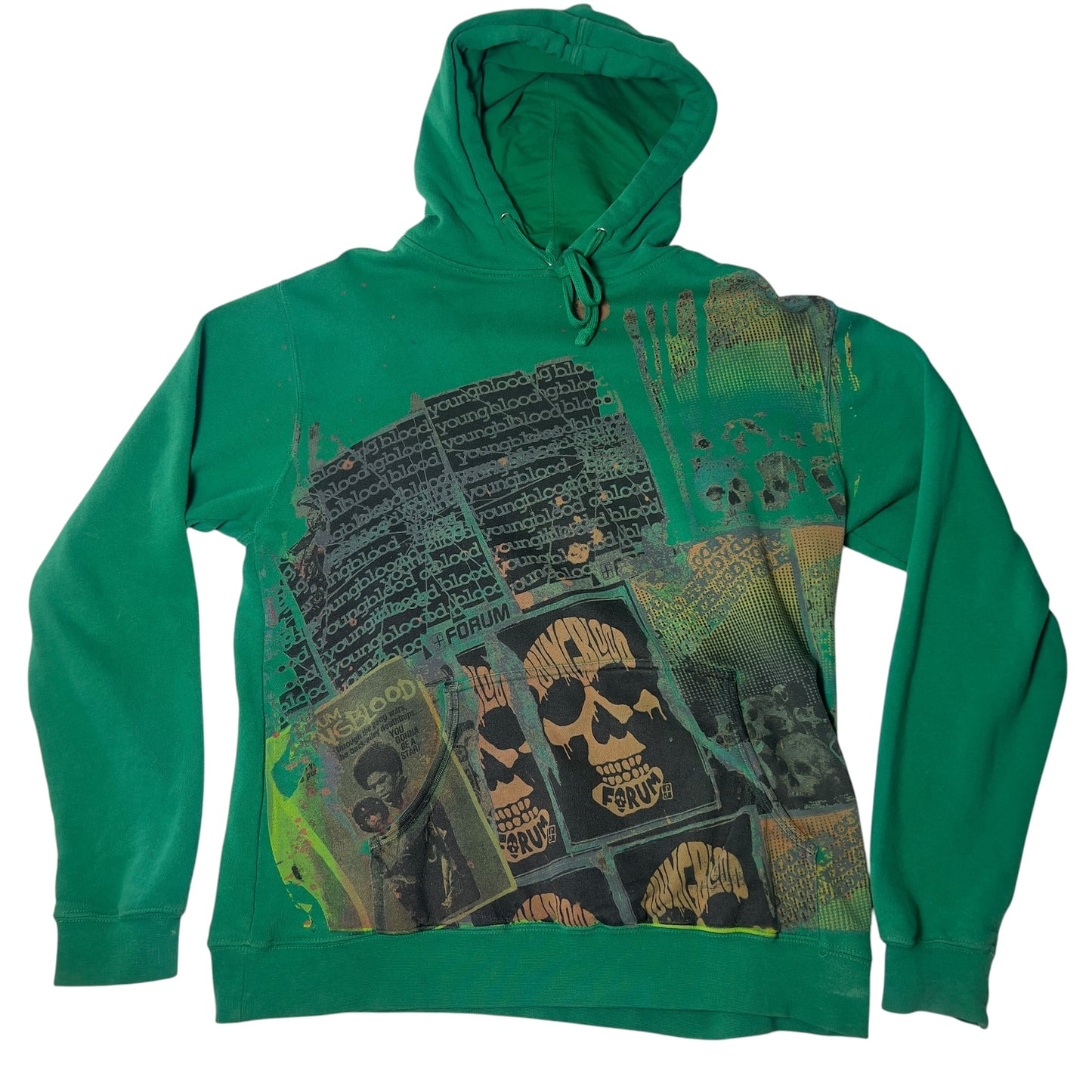Forum Youngblood hoodie small tag medium fit