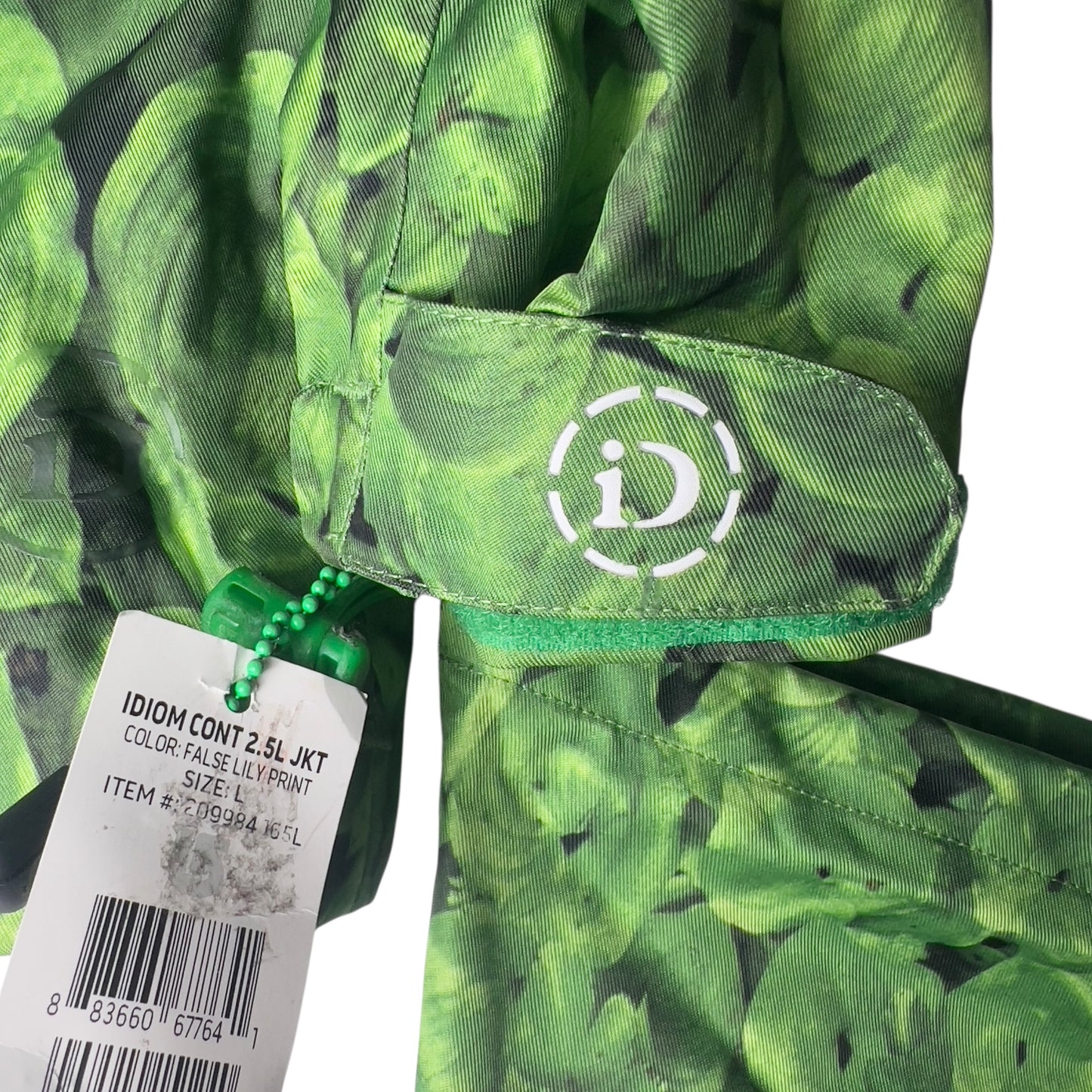 2009 Burton iDiom Fujiwara 2.5L “Lily Print” Jacket NWT w/ Carry Case – Size Large – Rare Japan Collab