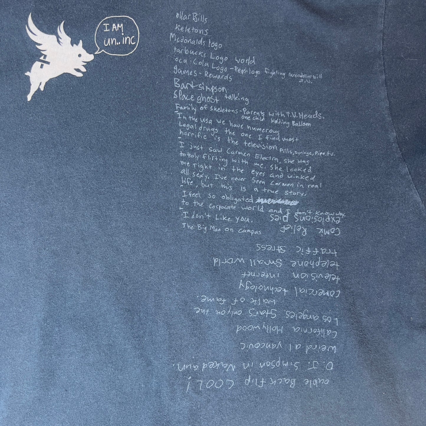 Burton 2005 JLA sketchbook shirt Large