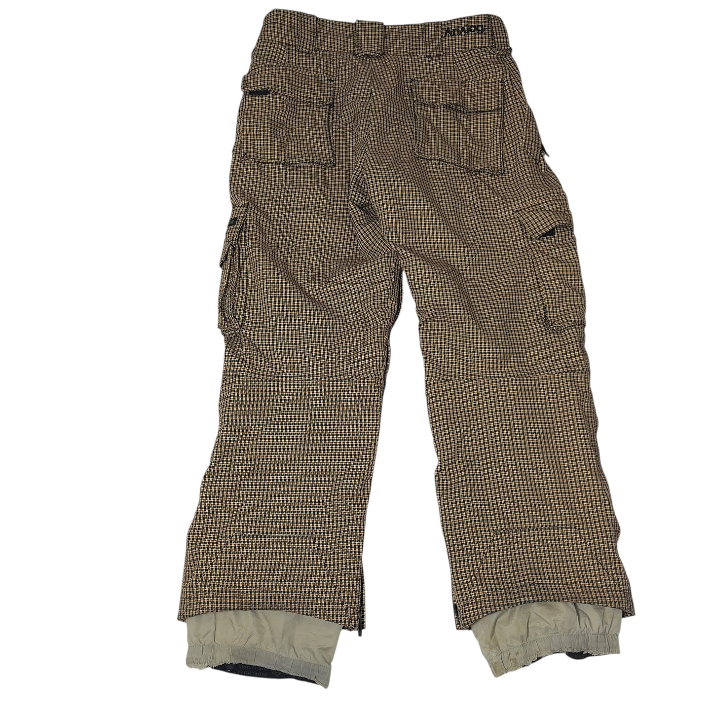 Analog 2007 “Rally Yarn Dye Check” Snowboard pants Men’s M (Large fit)