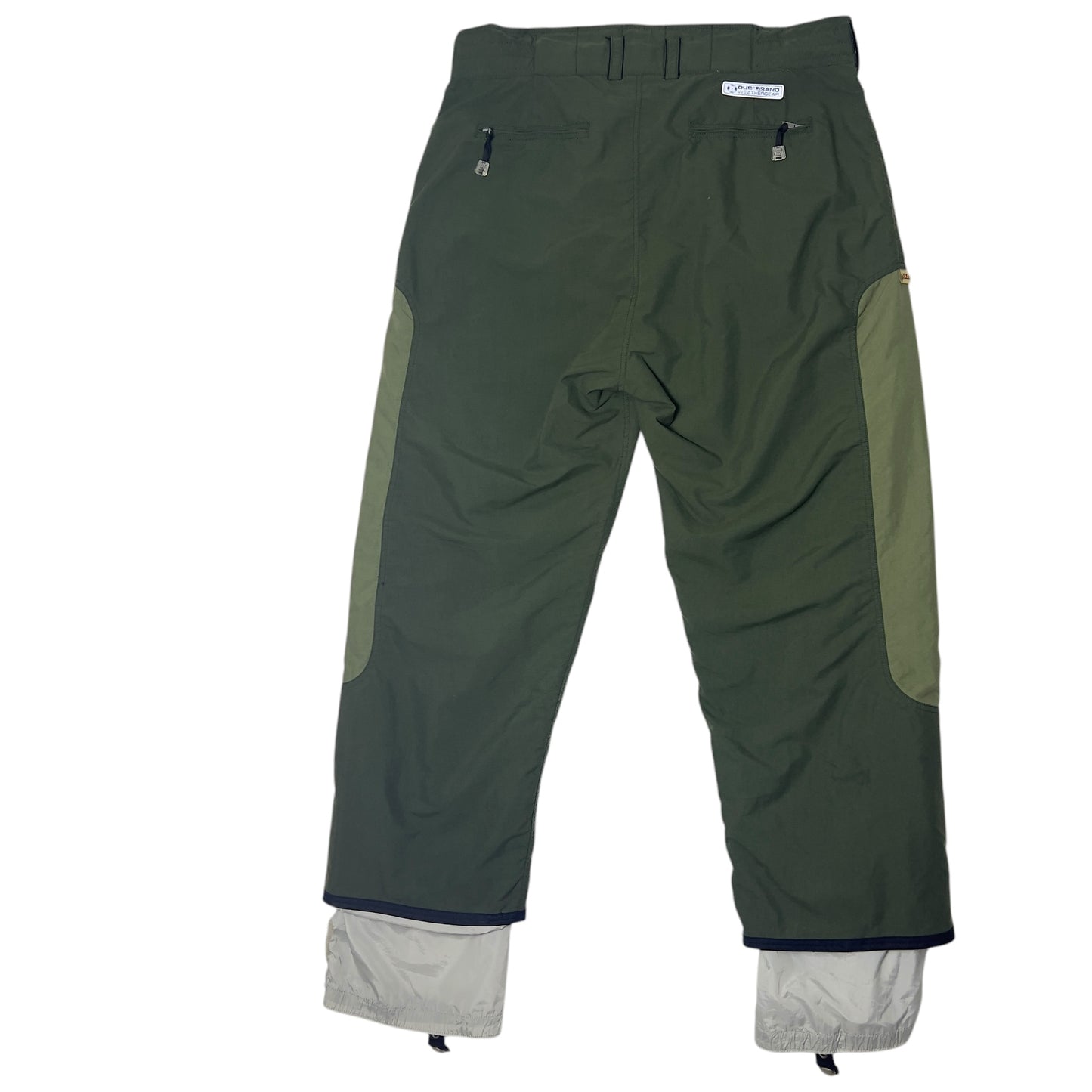 DUB Brand Weathergear Snowboard Pants Men’s XL 2-tone Green