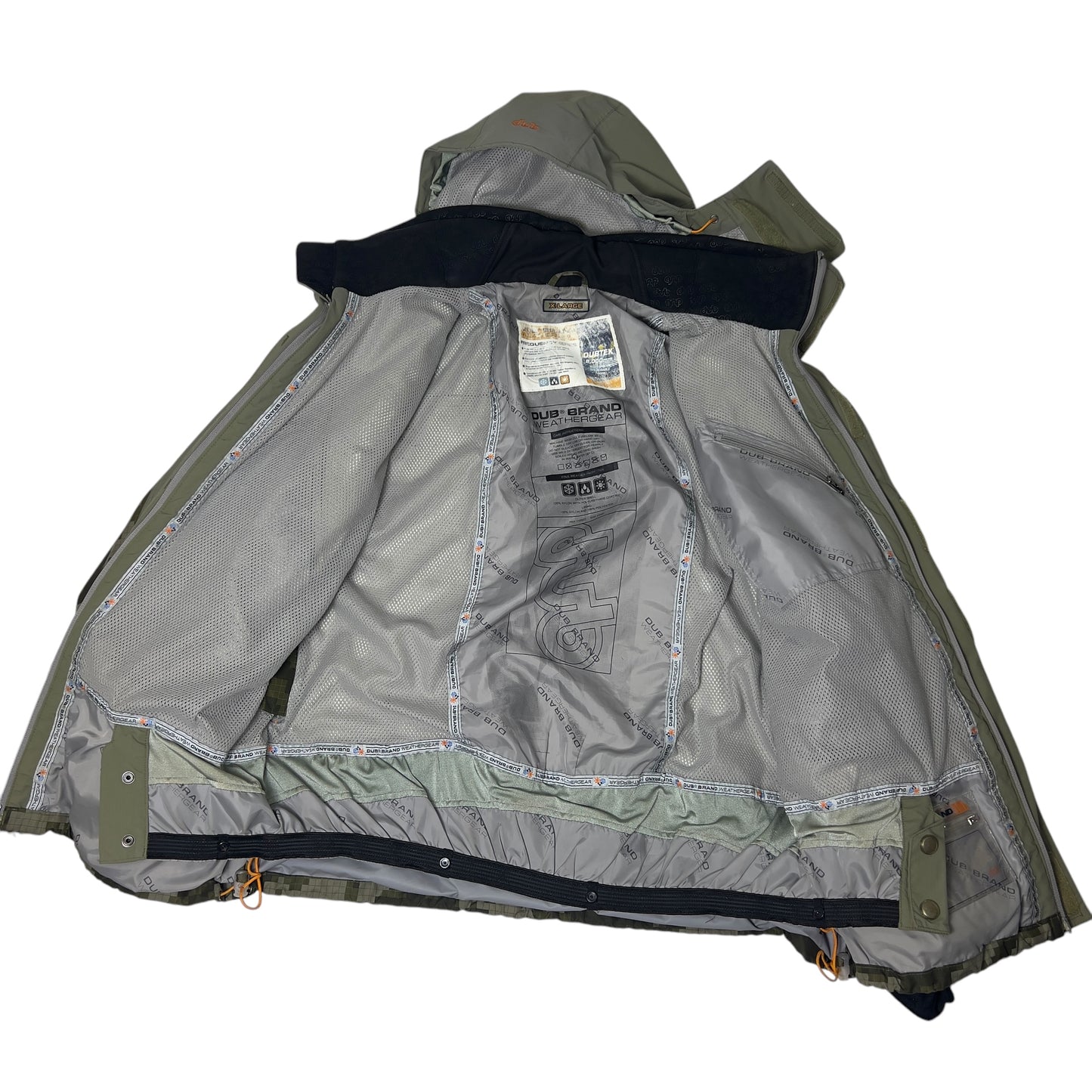 DUB Brand Weathergear 2001 “Granular” Jacket Green Men’s XL