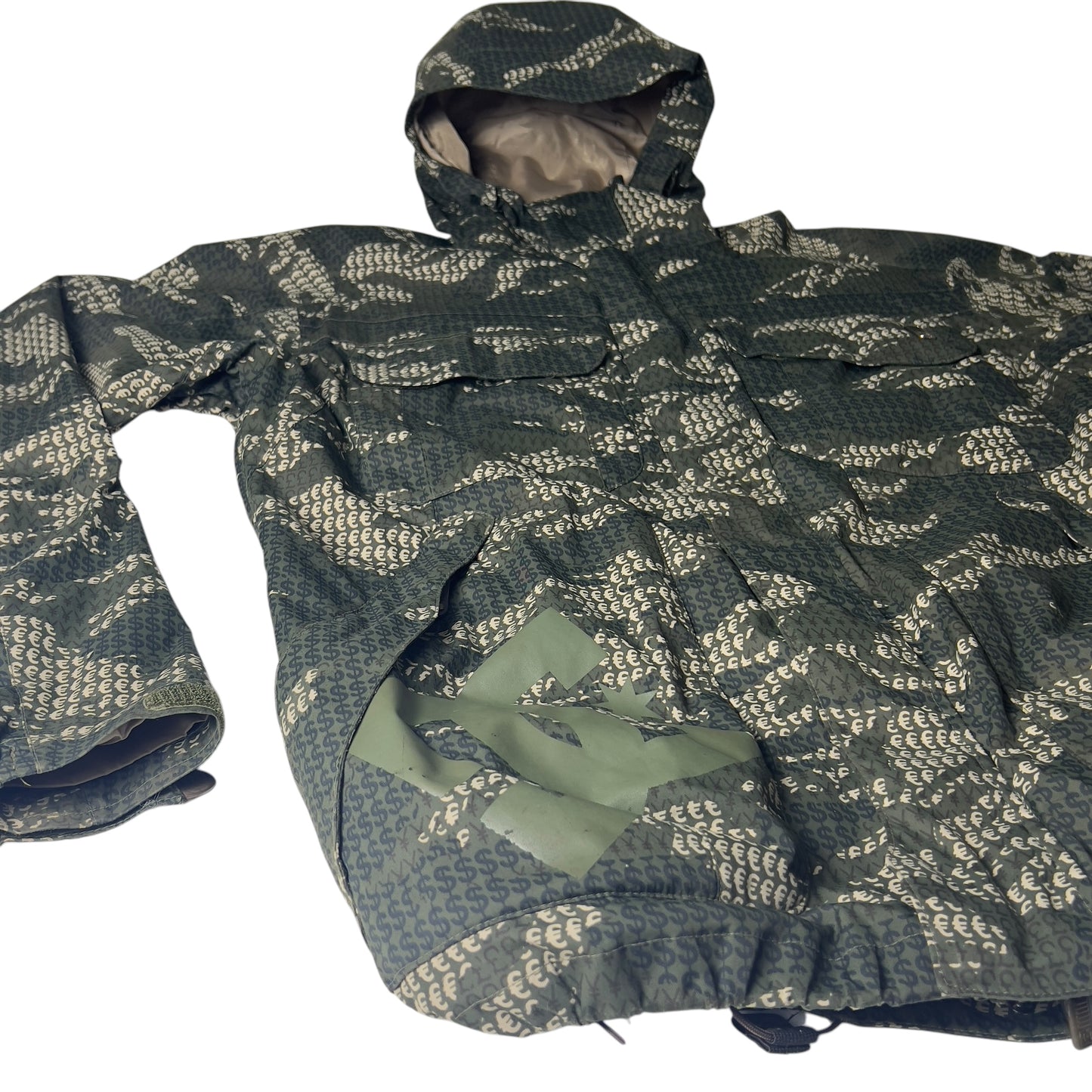 DC Snowboard Jacket Camo Men’s Large (L/XL fit)