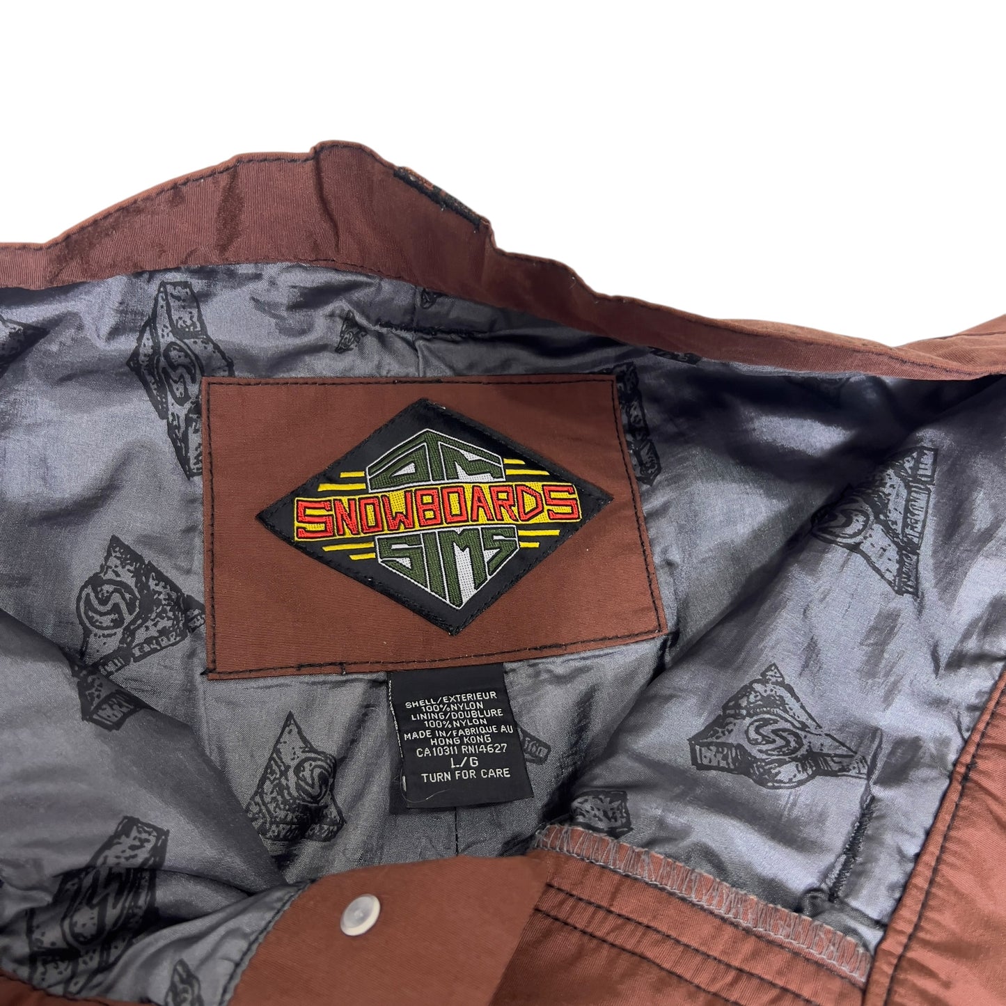 SIMS 90s snowboard pants men’s large