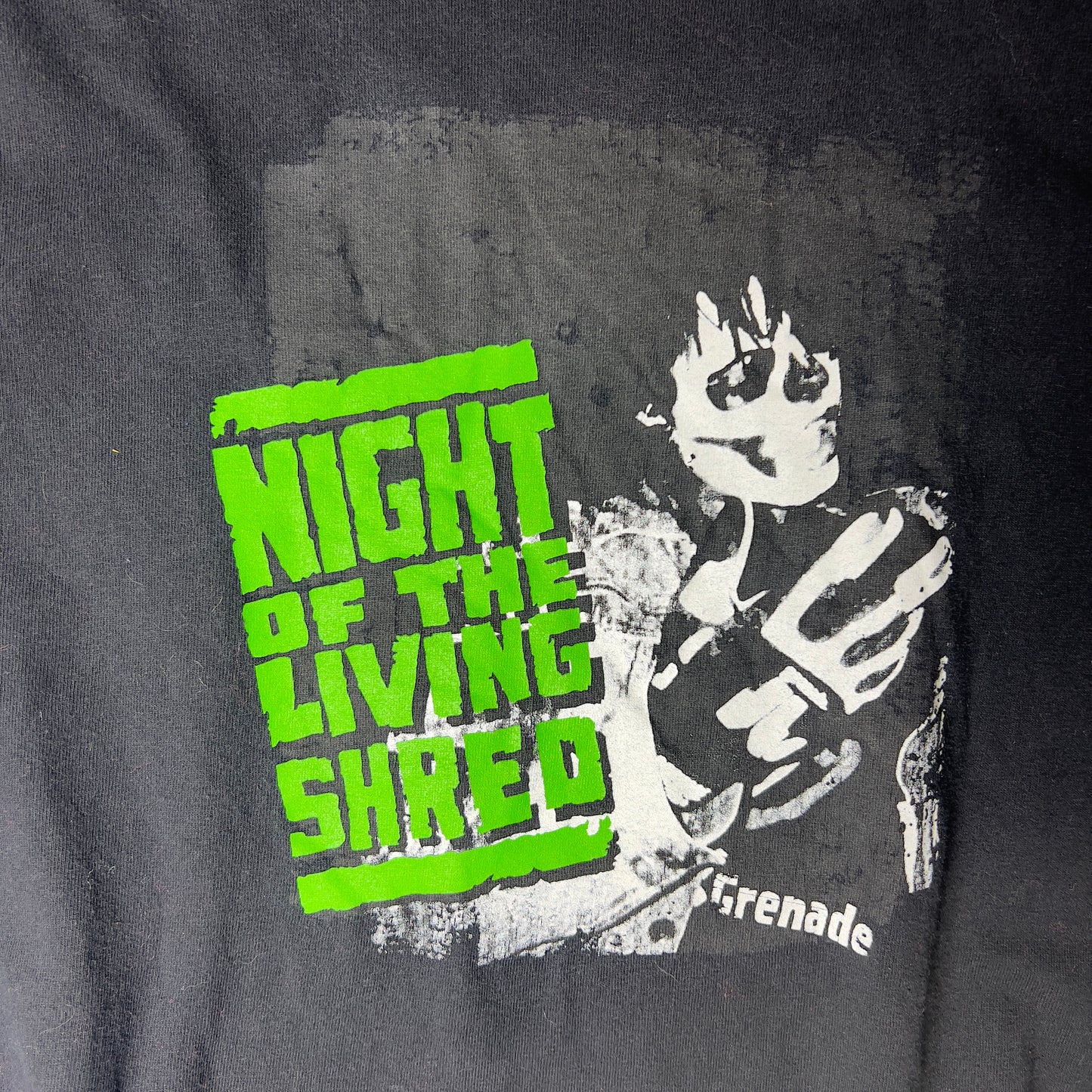 Grenade Gloves “Night of the Living Shred” video shirt Men’s Medium