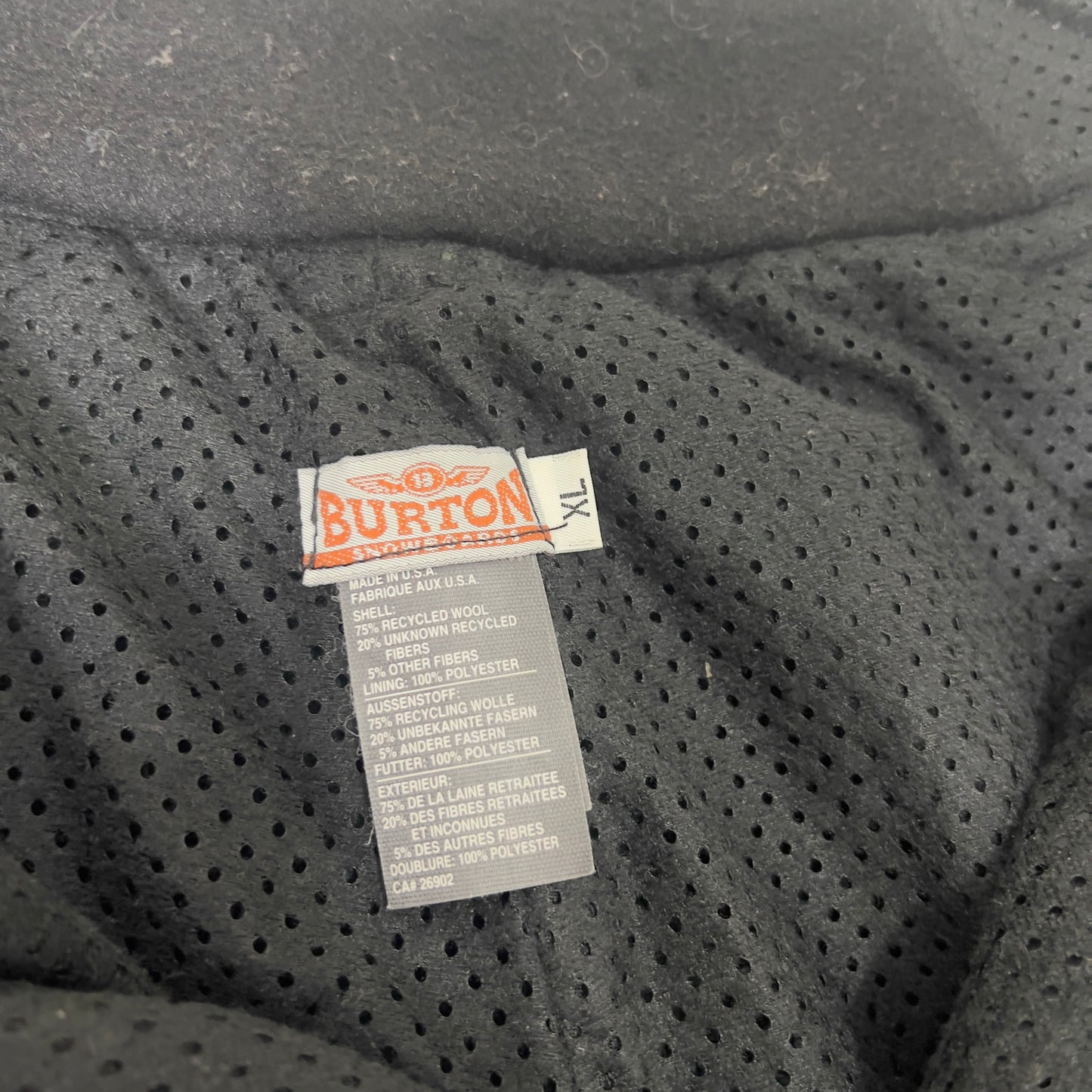 1994 Burton Wool Sap Snowboard Pants Green Plaid Men’s XL Vintage
