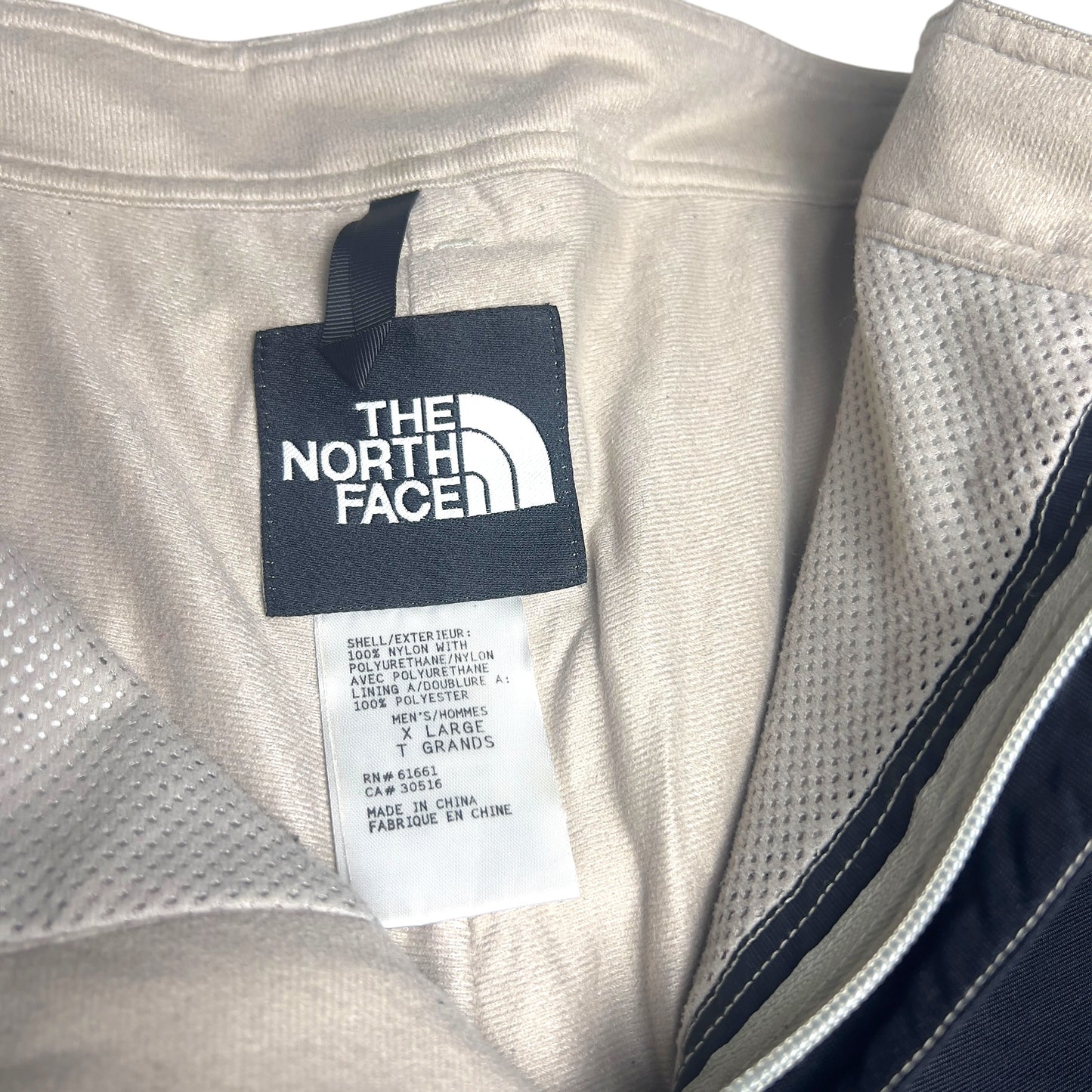 North Face contrast stitch pants XL