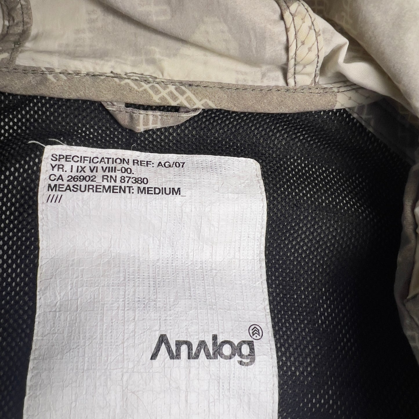 Analog 2007 windbreaker Men’s Medium