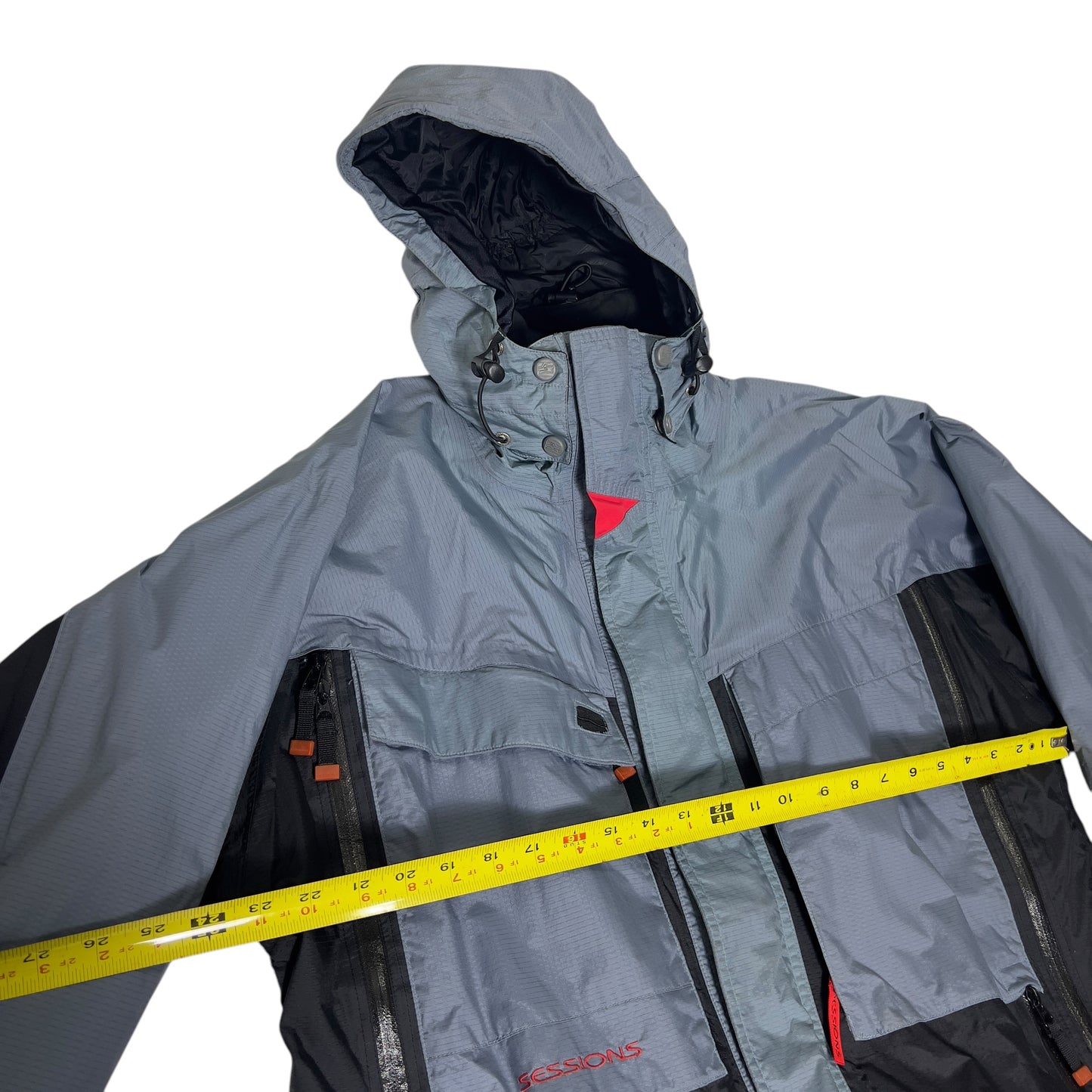 Sessions vtg snowboard jacket ripstop nylon men’s large (L/XL fit)