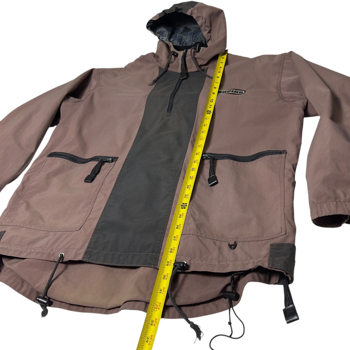 Bonfire 90s half zip Jacket Men’s Medium (L/XL fit)