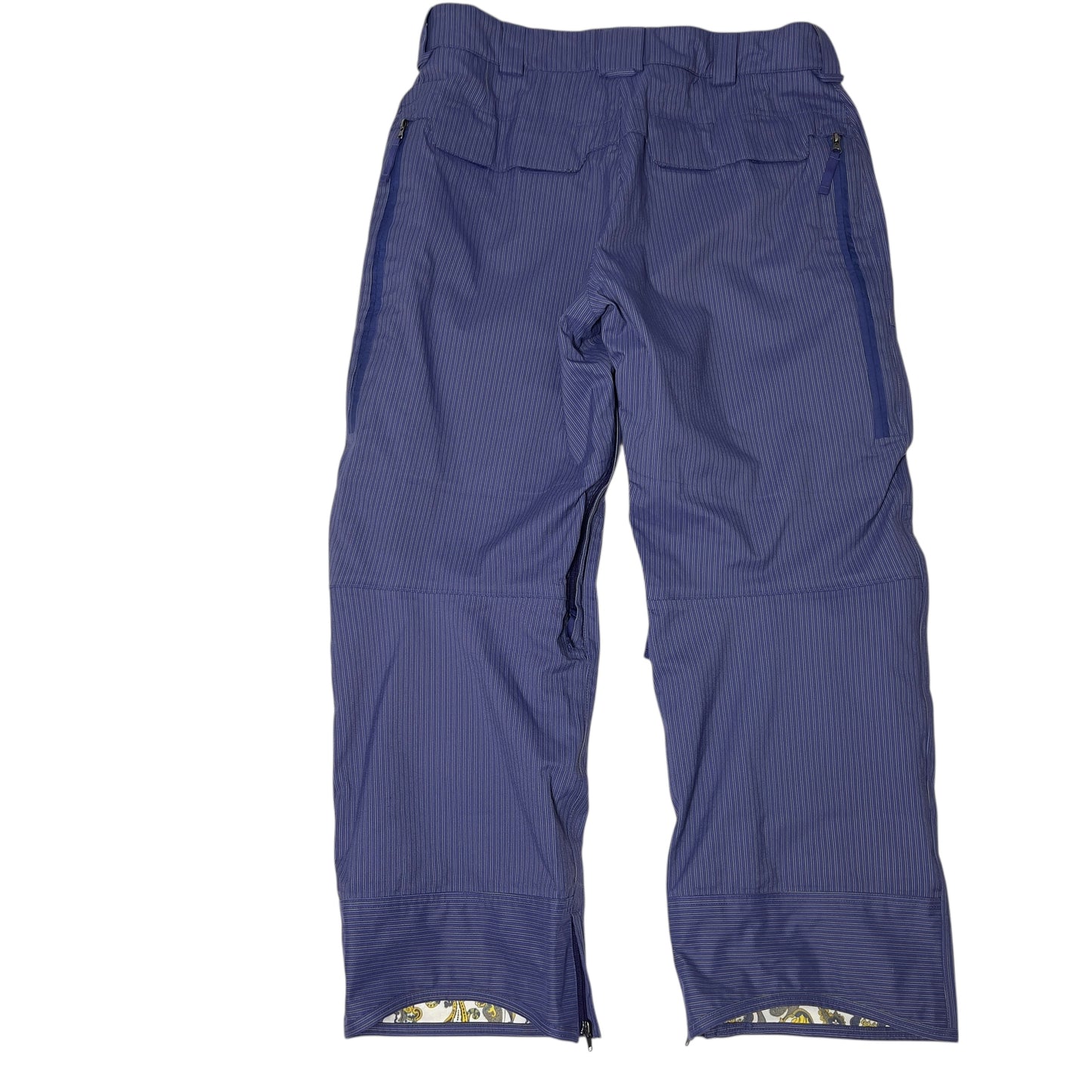 Burton Ronin Cosa Nostra Purple Pinstripe snowboard pants men’s Large