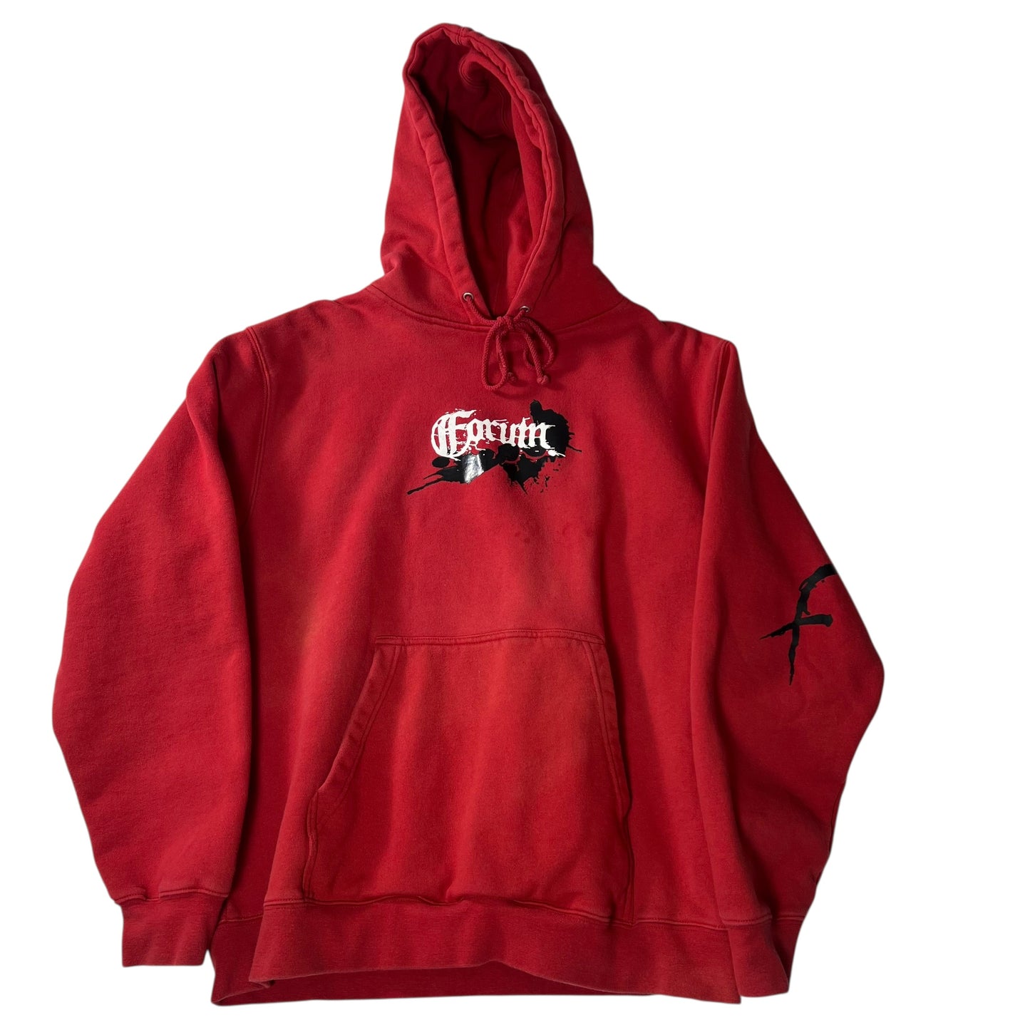 Forum Destoyer paint splatter hoodie men’s Large
