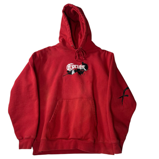 Forum Destoyer paint splatter hoodie men’s Large