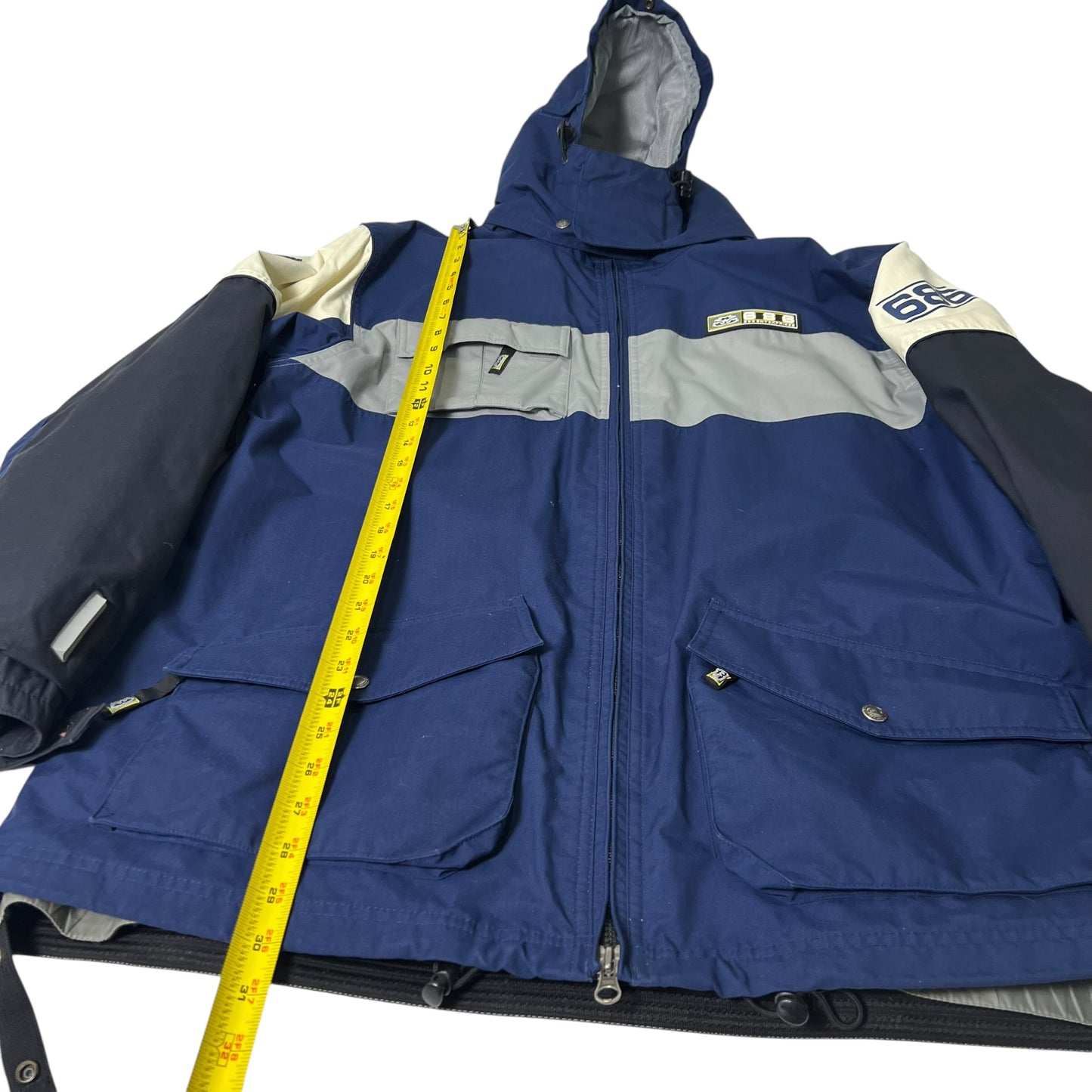 686 vtg color block snowboard jacket men’s XL