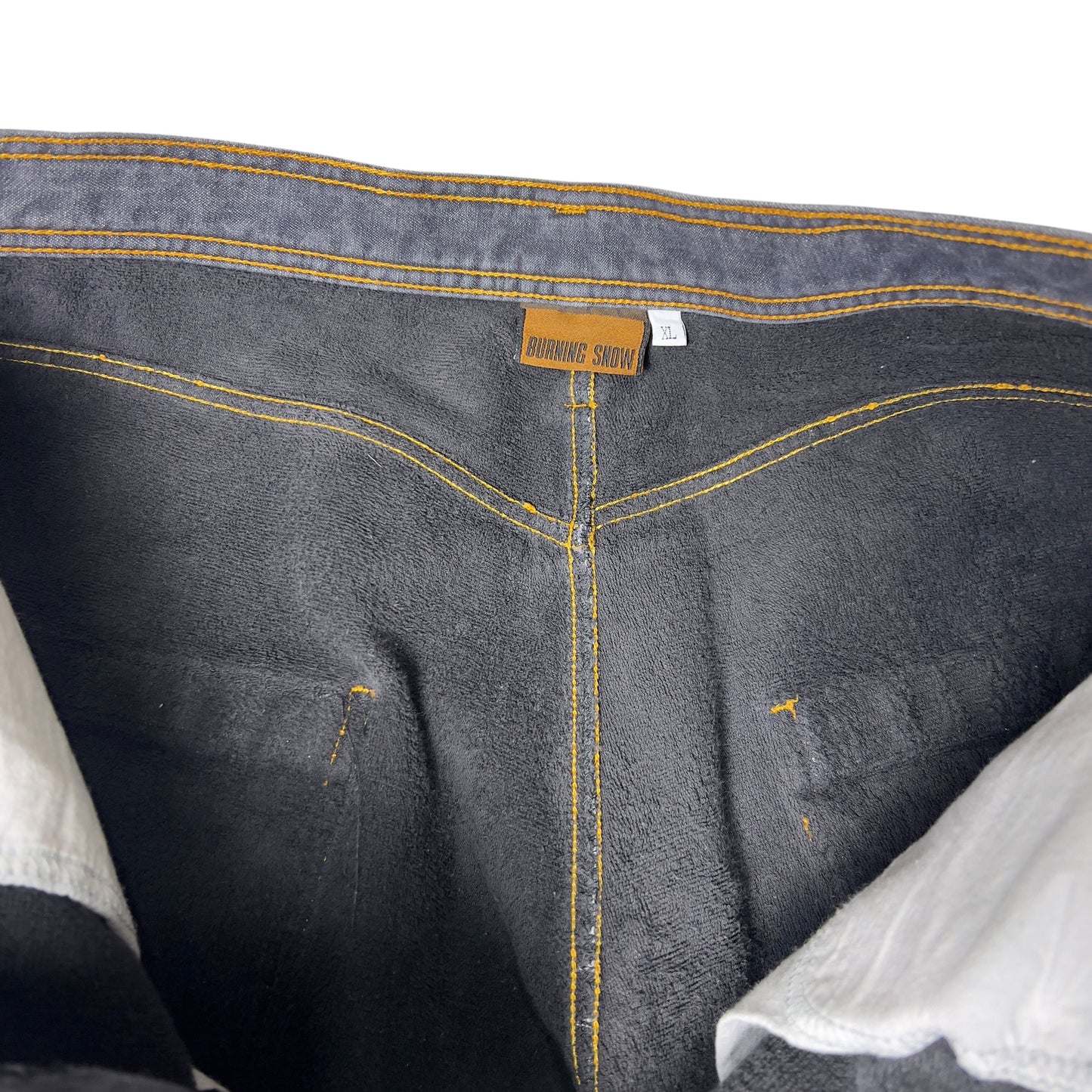 Burning Snow 90s Baggy Denim Snowboard Pants Men’s XL