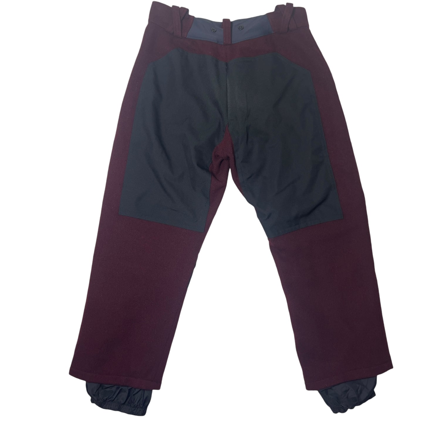 1994 Burton Wool Sap Snowboard Pants burgundy men’s XL