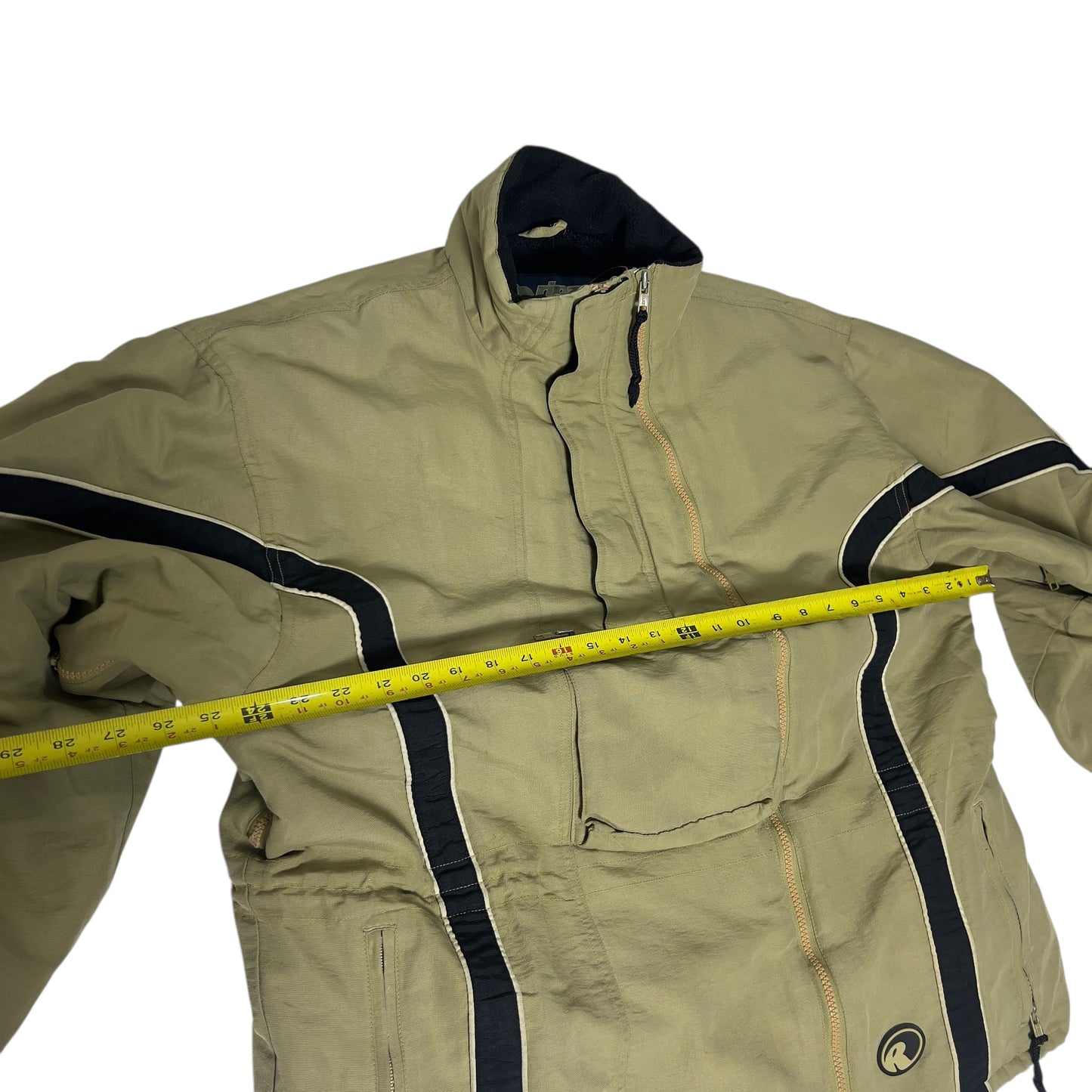 Ripzone Asymmetrical vintage snowboard jacket fleece lined Men’s Large