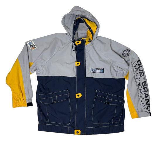 Dub Brand Weathergear light zip plus button jacket Men’s XL