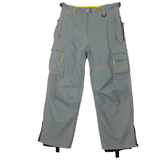 Planet Earth Cargos Vintage Light Blue/Grey/Yellow Men’s Large