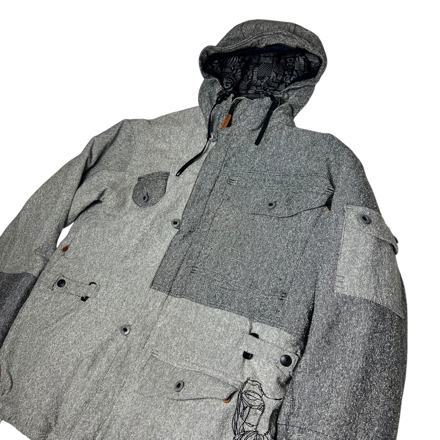Grenade 2007 DK Fatigue Project Snowboard Jacket Men’s XL