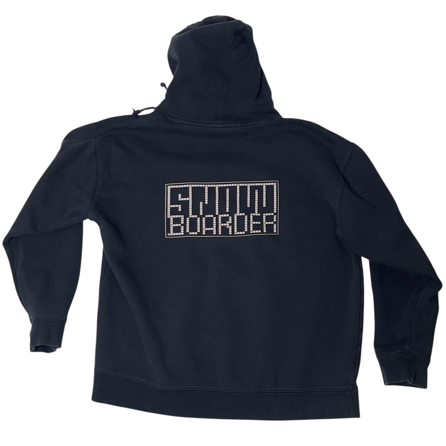 Snowboarder Mag Crossword Puzzle Hoodie XL