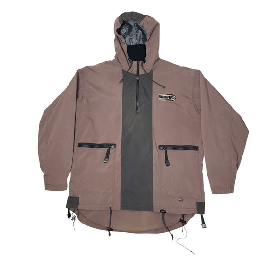 Bonfire 90s half zip Jacket Men’s Medium (L/XL fit)