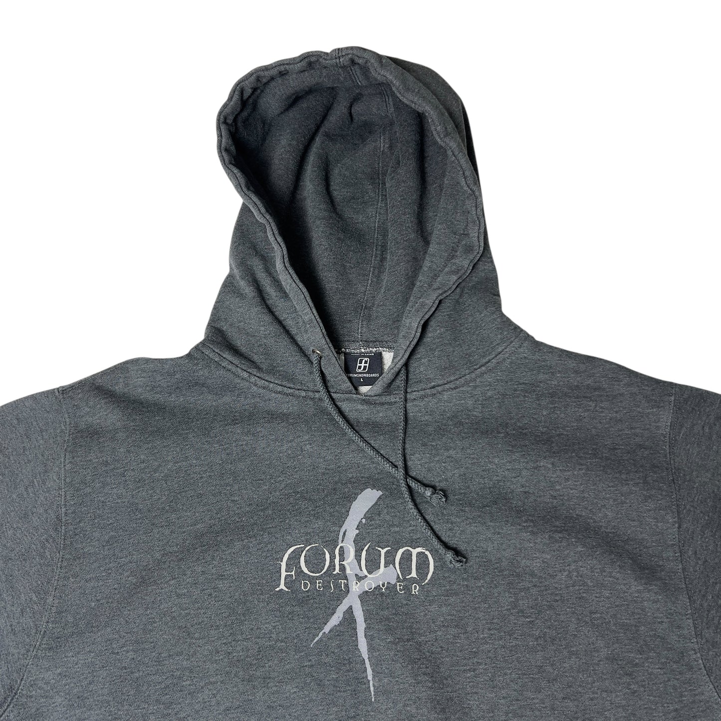 Forum Destroyer snowboard hoodie men’s Large