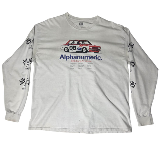 Alphanumeric 98’ vtg long sleeve shirt Men’s XL