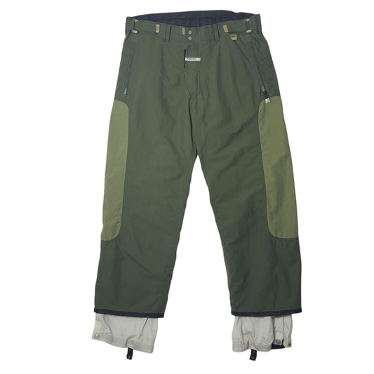 DUB Brand Weathergear Snowboard Pants Men’s XL 2-tone Green