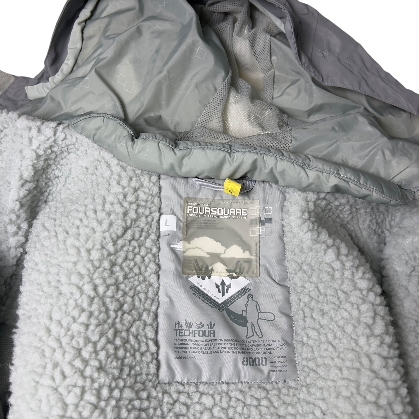 Foursquare snowboard jacket heavy fleece lined Men’s Large