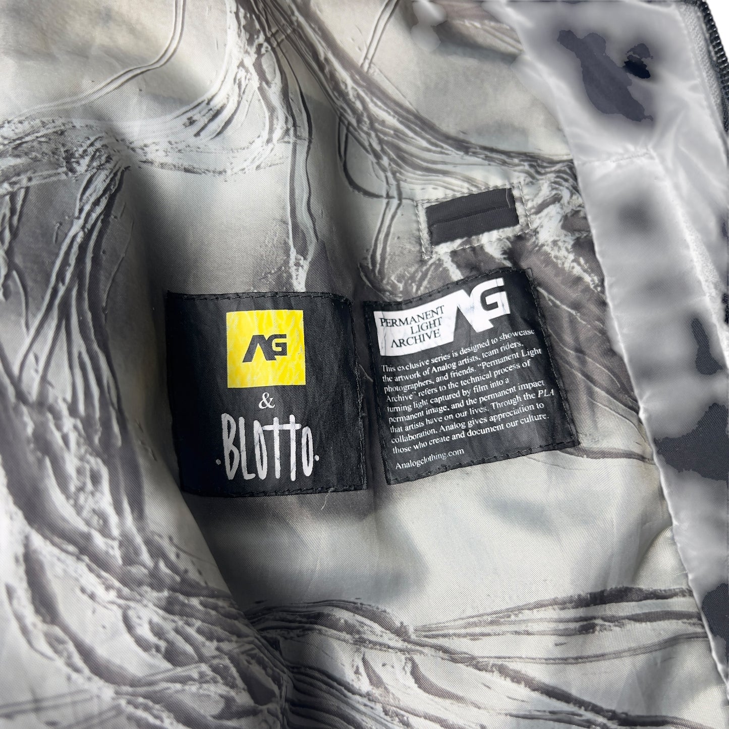 Analog “Blotto” Down Puffer Snowboard Jacket Men’s Large