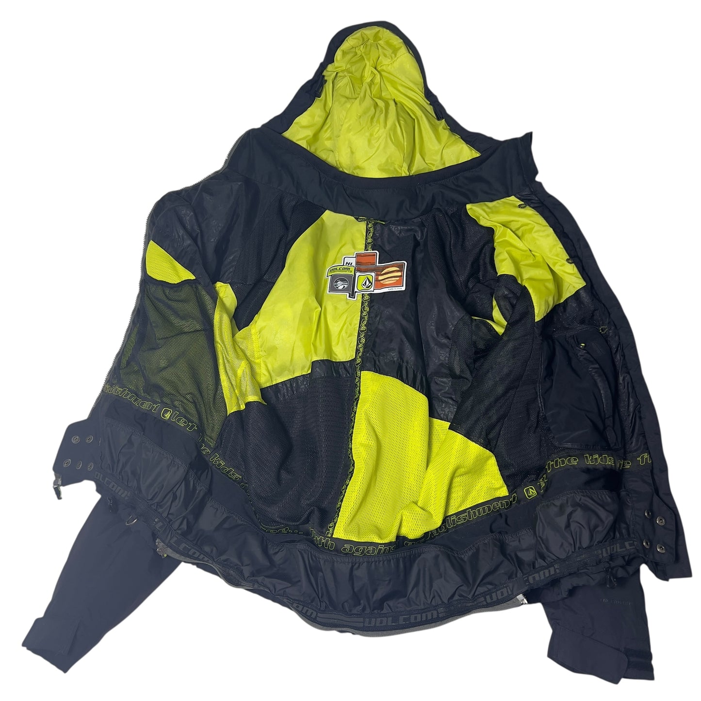 Volcom vtg puffer snowboard jacket men’s XL