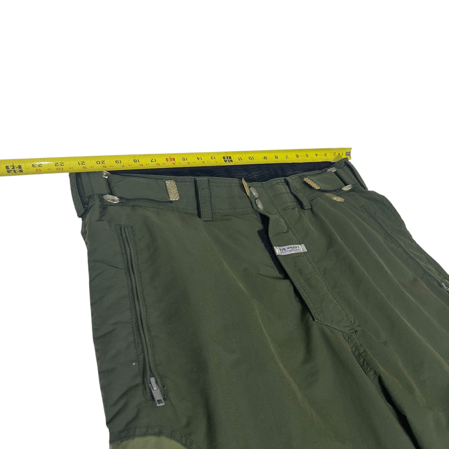 DUB Brand Weathergear Snowboard Pants Men’s XL 2-tone Green